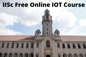 IIsc IOT Course