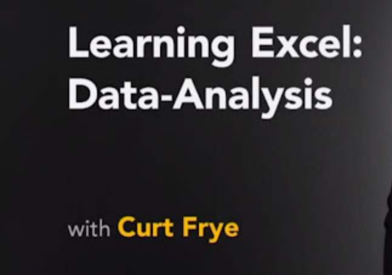 Learning Excel Data Analysis