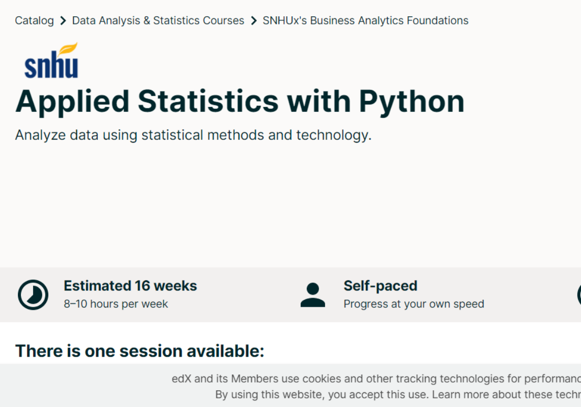 Applied Statistics with Python