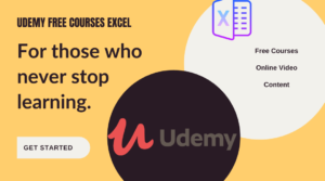 Udemy Free Courses Excel